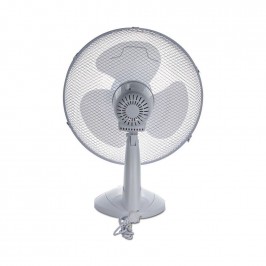 V-TAC VT-4012-3 VENTILATORE OSCILLANTE DA TAVOLO 40W A 3 PALE COLORE BIANCO - SKU 7924
