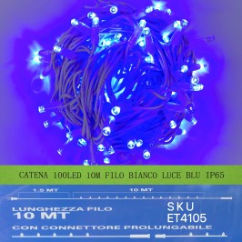 catena luminosa 100 led 10...