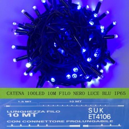 catena luminosa 100 led 10...