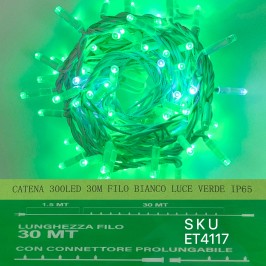 catena luminosa 300 led 30...