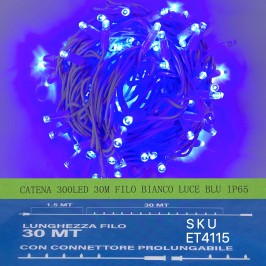 catena luminosa 300 led 30...