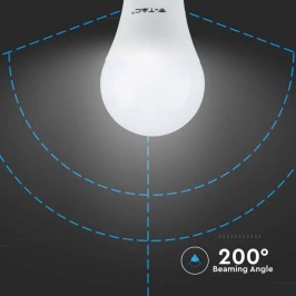 V-TAC VT-2099 LAMPADINA LED E27 8.5W BULB A60 GOCCIA SMD - SKU 217260 / 217261 / 217262