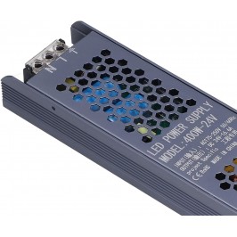 Trasformatore Dc 24v slim 16.6A Regolato da 400W Driver di Alimentazione LED Ac175-250v