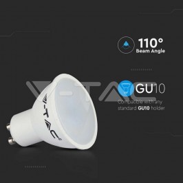 SUPER SAVER PACK 3X LAMPADINA LED GU10 4.5W FARETTO SPOTLIGHT SMDV-TAC VT-2095 - SKU 217269 / 217270 / 217271