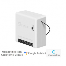 NUOVO SONOFF MINI rele' Domotica Wifi Switch interruttore Alexa Google Timer APP