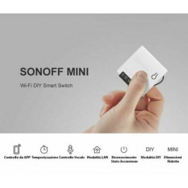NUOVO SONOFF MINI rele' Domotica Wifi Switch interruttore Alexa Google Timer APP