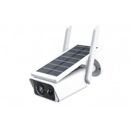 Telecamera con pannello solare wifi 2MPX infrarossi SD sensore movimento ip66-Q1