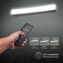 TUBO PLAFONIERA LED 18W CAMBIA COLOR 3IN1 RICARICABILE CON PANNELLO SOLARE E SENSORE DI MOVIMENTO