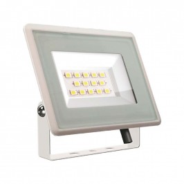 V-TAC VT-4914 FARO LED FLOODLIGHT 10W SMD SLIM IP65 BIANCO 75 lm/W - SKU 6730 / 6731 / 6732
