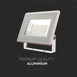 V-TAC VT-4934 FARO LED FLOODLIGHT 30W SMD SLIM IP65 BIANCO 2510 lm - SKU 6746 / 6747 / 6748