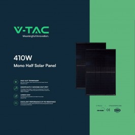 VT-410 Kit 12,7kW 31 Pannelli Solari Fotovoltaici 410W 108 Celle IP68 Telaio Nero - SKU 1151931