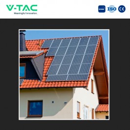 VT-410 Kit 12,7kW 31 Pannelli Solari Fotovoltaici 410W 108 Celle IP68 Telaio Nero - SKU 1151931