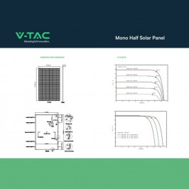 VT-410 Kit 6,15kW 15 Pannelli Solari Fotovoltaici 410W 108 Celle IP68 - SKU 11552