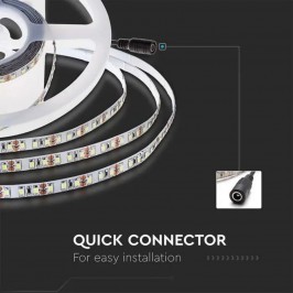 VT-2835-168 STRISCIA LED FLESSIBILE 60W SMD MONOCOLORE 168 LED/METRO 24V - BOBINA 5 METRI