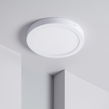 PANNELLO 40x40 PLAFONIERA LED Cm ROTONDO QUADRATO 36W DA ESTERNO