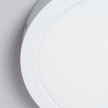 PANNELLO 12W PLAFONIERA faretto LED ROTONDO DA ESTERNO luce fredda 6000k