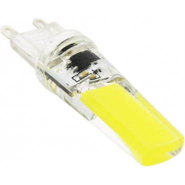 LAMPADINA LED COB 5 WATT ATTACCO G9  230V SILICONATA