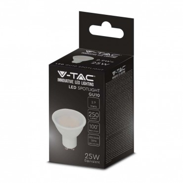LAMPADINA LED GU10 2.9W FARETTO SPOTLIGHT SMD - SKU 2987 / 2988 / 2989