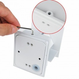 Lampada 12w COB LED Cubo Applique Parete 220V Luce Biemissione 1200lm Regolabile IP65