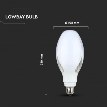 LAMPADINA LED E27 36W OLIVE LAMP SMD CHIP SAMSUNG - SKU 21284 / 21285 V-TAC PRO VT-240