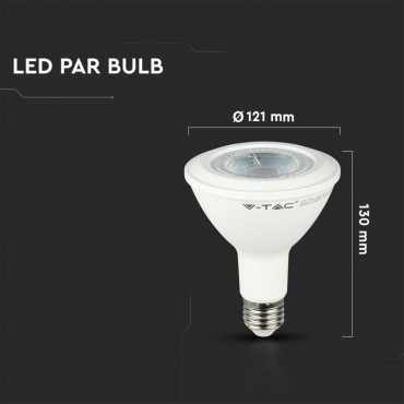 LAMPADINA LED E27 PAR LAMP 12.8W PAR38 CHIP SAMSUNG SMD - SKU 21150 / 21151 / 21152
