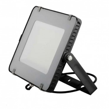 Faro LED SMD Chip Samsung 150W 115LM/W Colore Nero Luce bianca fredda6500K IP65