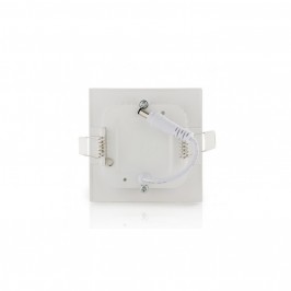 Faretto Led 3 Watt Pannello Incasso quadrato 180LM Luce fredda 6000k