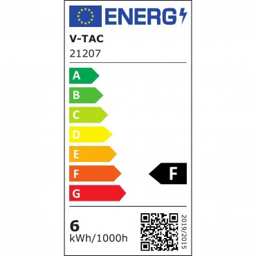 VT-267 V-TAC PRO Faretto LED Chip Samsung GU5.3 (MR16) 6W 12V 38°