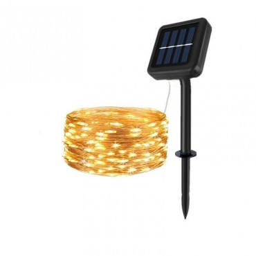 Luci A Stringa A LED Solare Impermeabile Per Esterni Lampada Solare Per Decorazioni Da Giardino