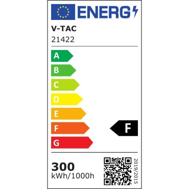 V-TAC PRO Faro LED SMD Chip Samsung 300W Colore Nero 4000K IP65 SKU 21422