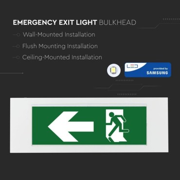 LAMPADA LED D EMERGENZA ANTI BLACK OUT CHIP SAMSUNG DA INTERNO - SKU 899