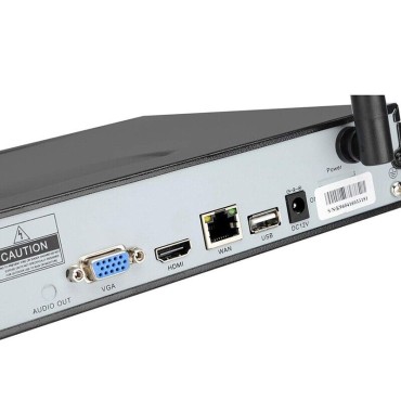 KIT Videosorveglianza WIFI DVR NVR 8 Canali 8 Telecamere Wireless
