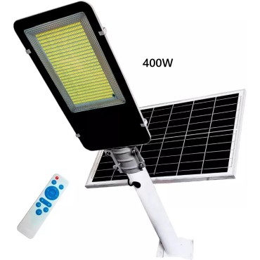 LAMPIONE LED PANNELLO SOLARE STAFFA E TELECOMANDO 200W 300W 400W 500W 600W IP66 Standard