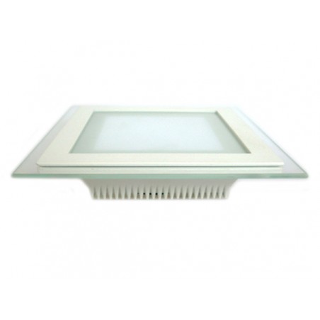 Faretto a Pannello Quadrato Luce Led ad Incasso 13w 6500k Bianco Freddo  20x20cm