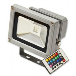 Faro Faretto LED RGB Esterno IP65 10W 20W 30W 50 Watt Multicolore + Telecomando
