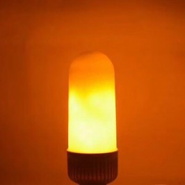 3W Lampadina E27 Effetto Fiamma Movimento Lampada LED BULB