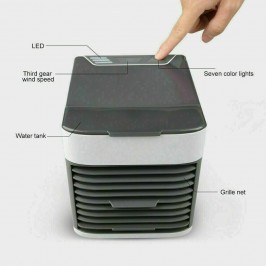 MINI CONDIZIONATORE DEUMIDIFICATORE VENTILATORE PORTATILE AD ACQUA CORRENTE USB