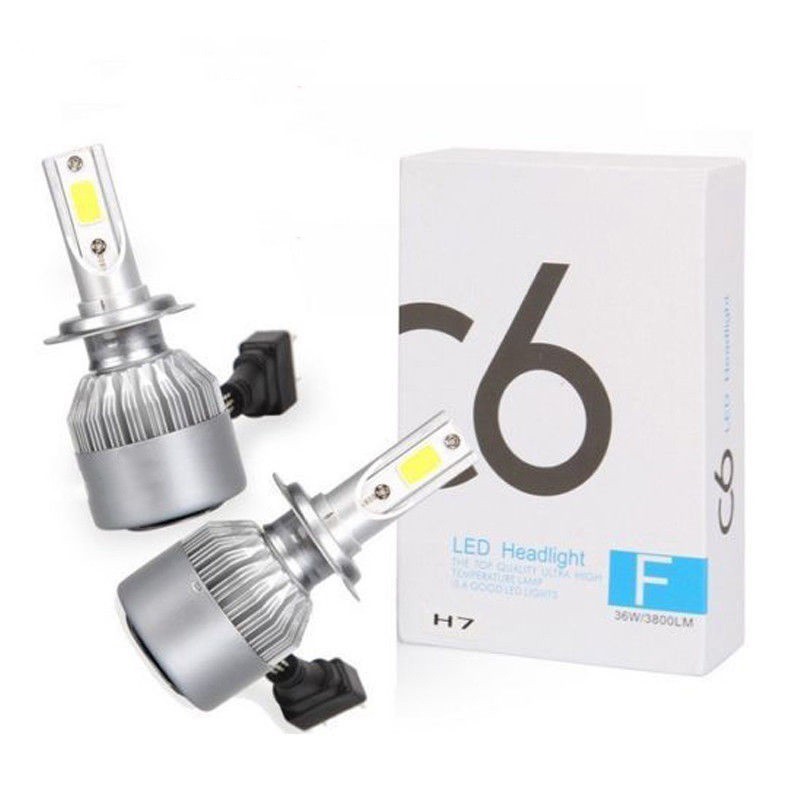 Kit Luci LED 36W Auto Moto Bianco Freddo 6000K