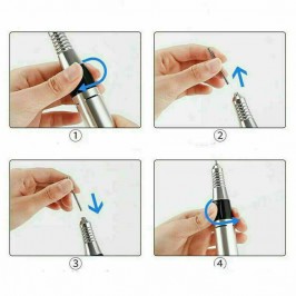 FRESA Elettrica PORTATILE Per Manicure e Pedicure Trapano UNGHIE NAIL ART SML M6