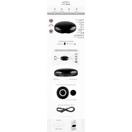 V-TAC SMART VT-5151 UNIVERSAL IR REMOTE COMPATIBILE CON AMAZON ALEXA E GOOGLE HOME- SKU 8651