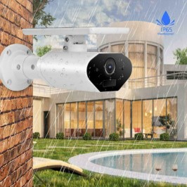 WIRELESS TELECAMERA IP WIFI PANNELLO SOLARE ESTERNO 1080P SICUREZZA CAMERA AUDIO