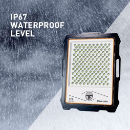 FARO LED CON PANNELLO SOLARE CREPUSCOLARE 100W-200-300-400-500-600-800W IP66