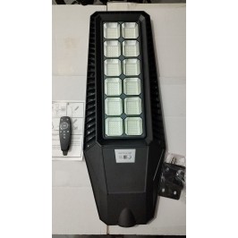 LAMPIONE 600W PANNELLO SOLARE INTEGRATO CREPUSCOLARE IP65 LUCE Fredda 130lm/w