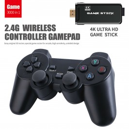 CONSOLE GAME STICK 3000 in 1 VIDEOGIOCHI ULTRA HD 4K HDMI 2 CONTROLLER JOYSTICK