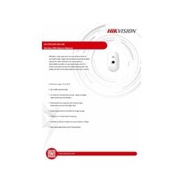 AX PRO HIKVISION SENSORE DI MOVIMENTO PIR-CAM WIRELESS 868MHZ 12M 85.9 PET IMMUNITY | DS-PDPC12P-EG2-WE